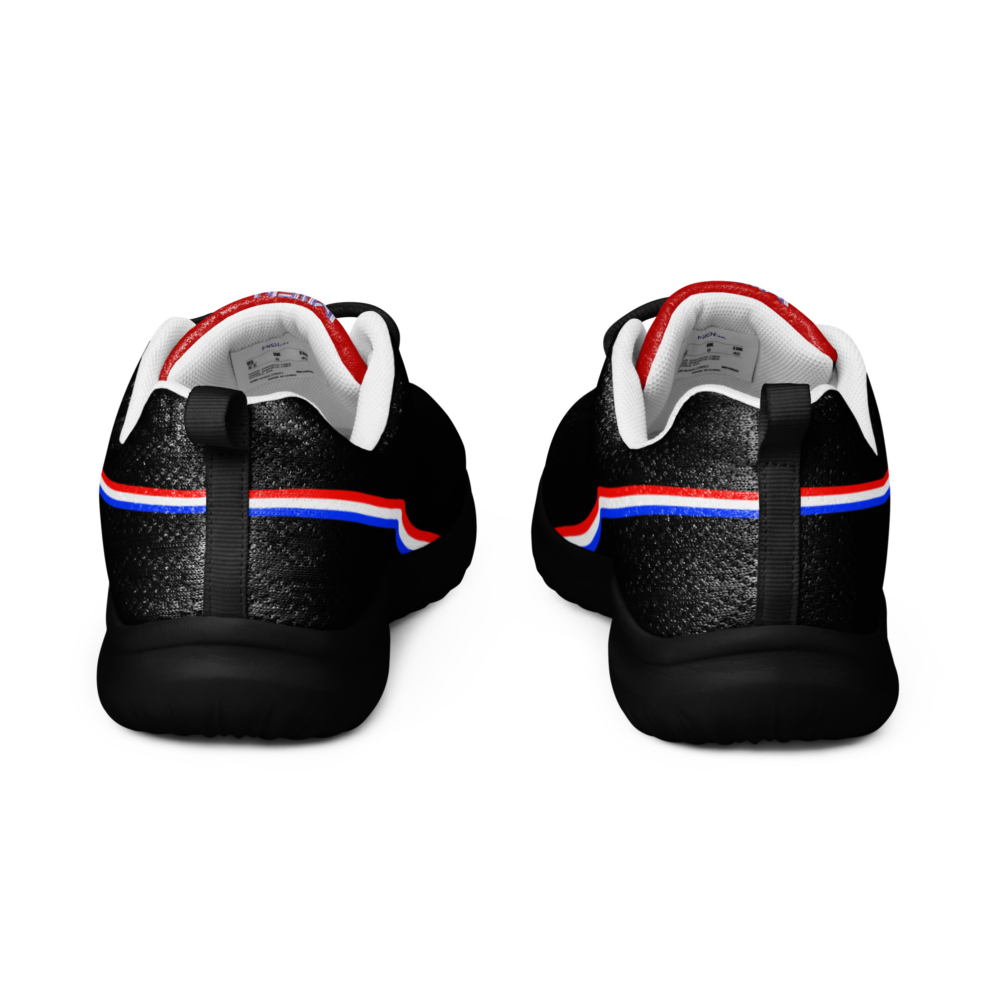 MIENchic Black Athletic Shoes - Image 3