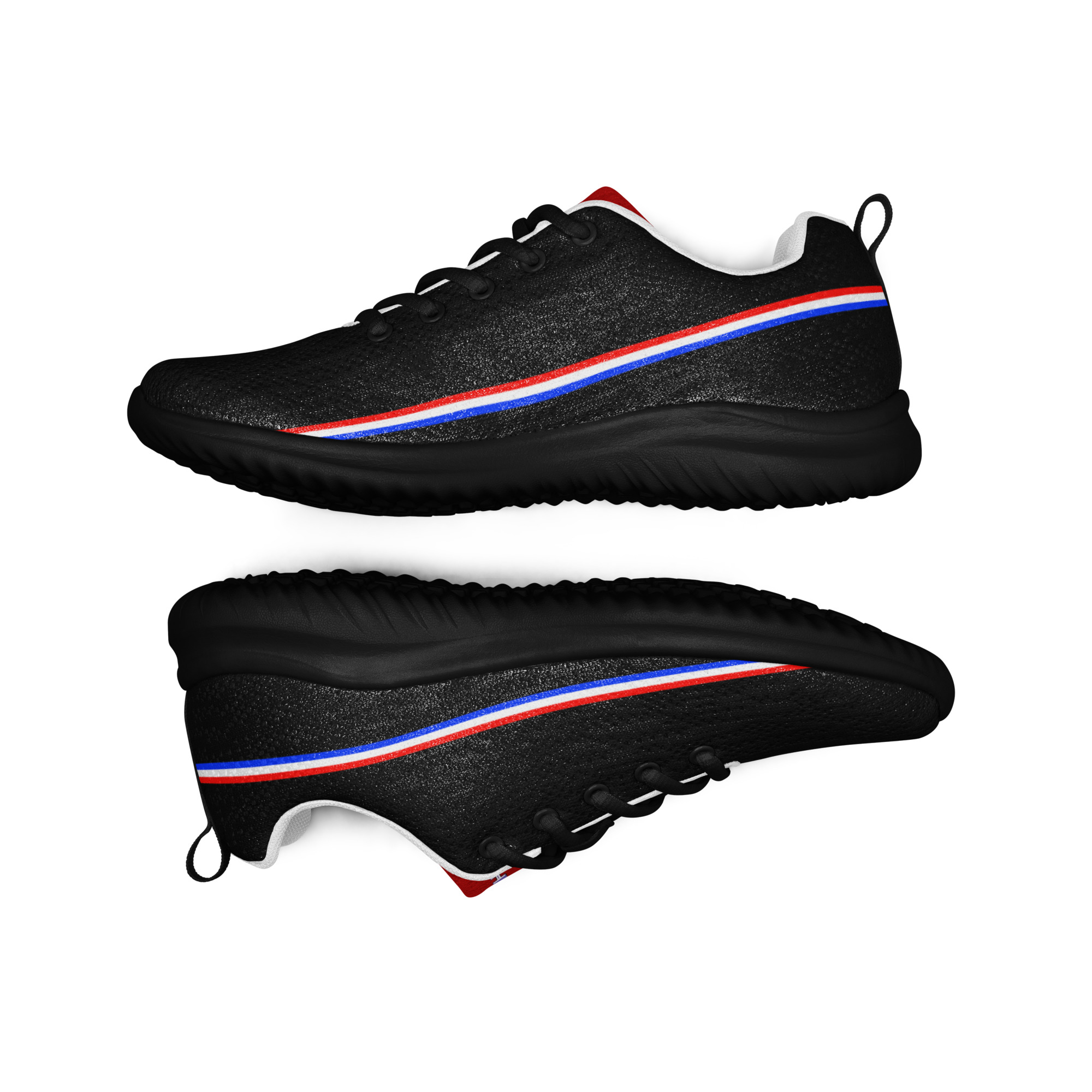 MIENchic Black Athletic Shoes - Image 4