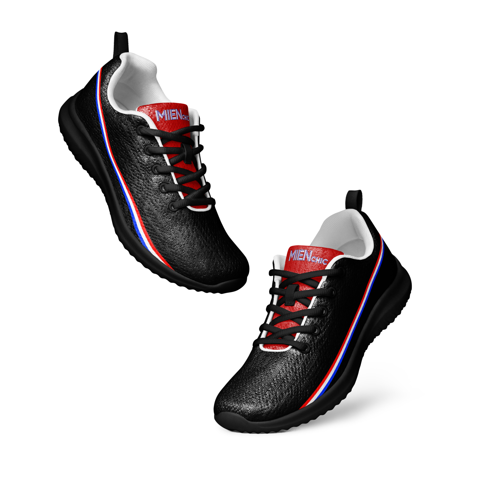 MIENchic Black Athletic Shoes - Image 5