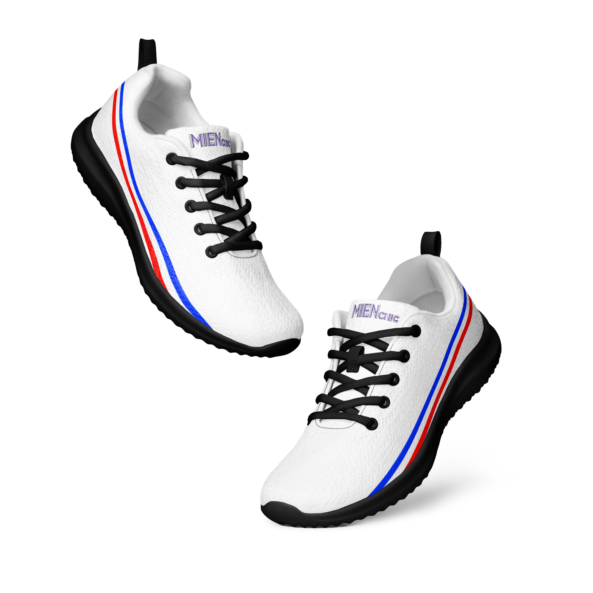 MIENchic White Athletic Shoes - Image 5